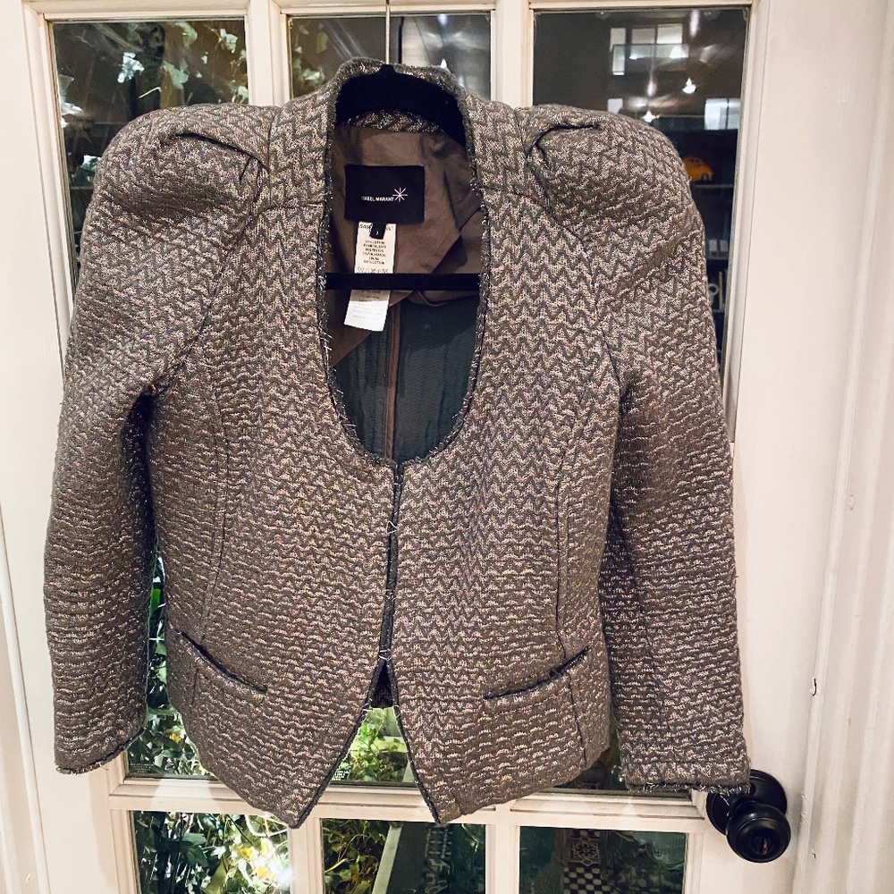 Isabel Marant Metallic Jacket size 1 sm